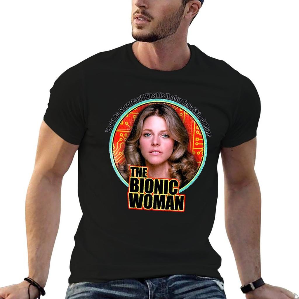 The Bionic Women TShirt Minimalist Graphic Tee Shirt