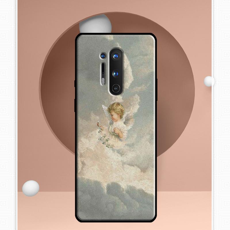 Kreslený Anděl Dítě Tisk Pouzdro Pro OnePlus 11 10 9 Pro 8T 9RT 10T Ace OnePlus Nord N10 N100 N20 2T CE 2 Lite Kryt
