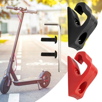 1 Set Scooter Kancası Kolay Kurulum Sağlam Güçlü Taşıyıcı Su Geçirmez Saklama Eşyası Naylon