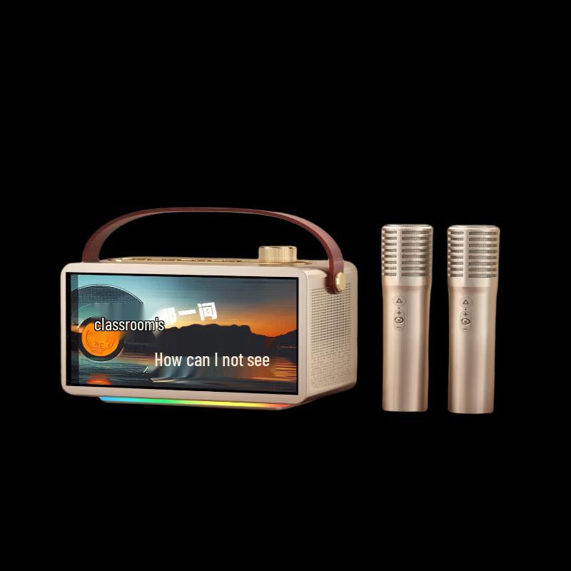 Newsmy KK09 Portable Bluetooth KTV Speaker CN plug (adapter included)