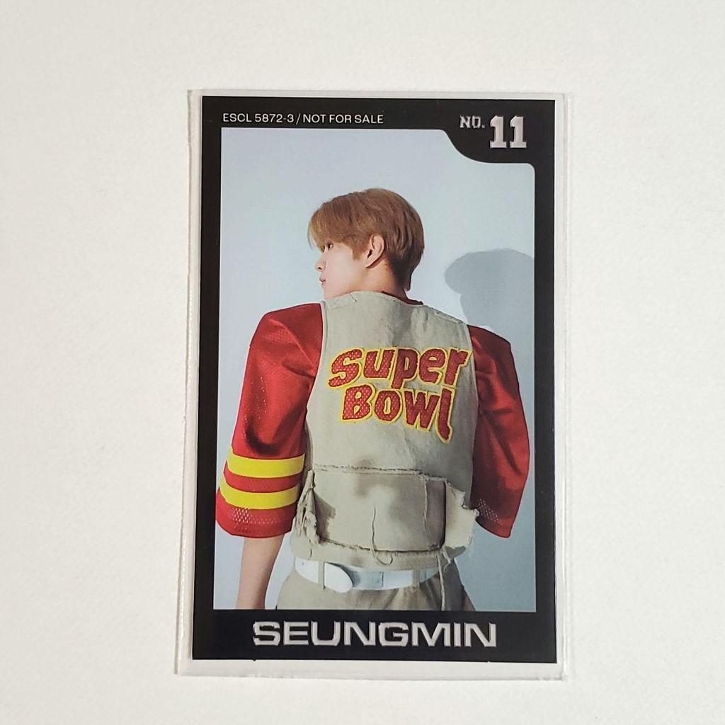 [USED] Stray Kids social path sticker Seungmin trading card