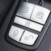 Car Window Glass Lifting Button Cover Sticker Trim For Mercedes Benz A B R GL ML Class W169 W245 W164 X164 W251