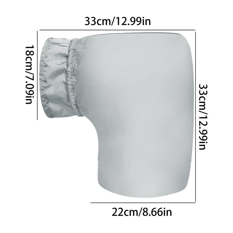 1Pair Motorcycle Handlebar Gloves Winter Warm Snowmobile Handle Grip Gauntlets Gloves Windproof Cold Weather Handlebar Mittens