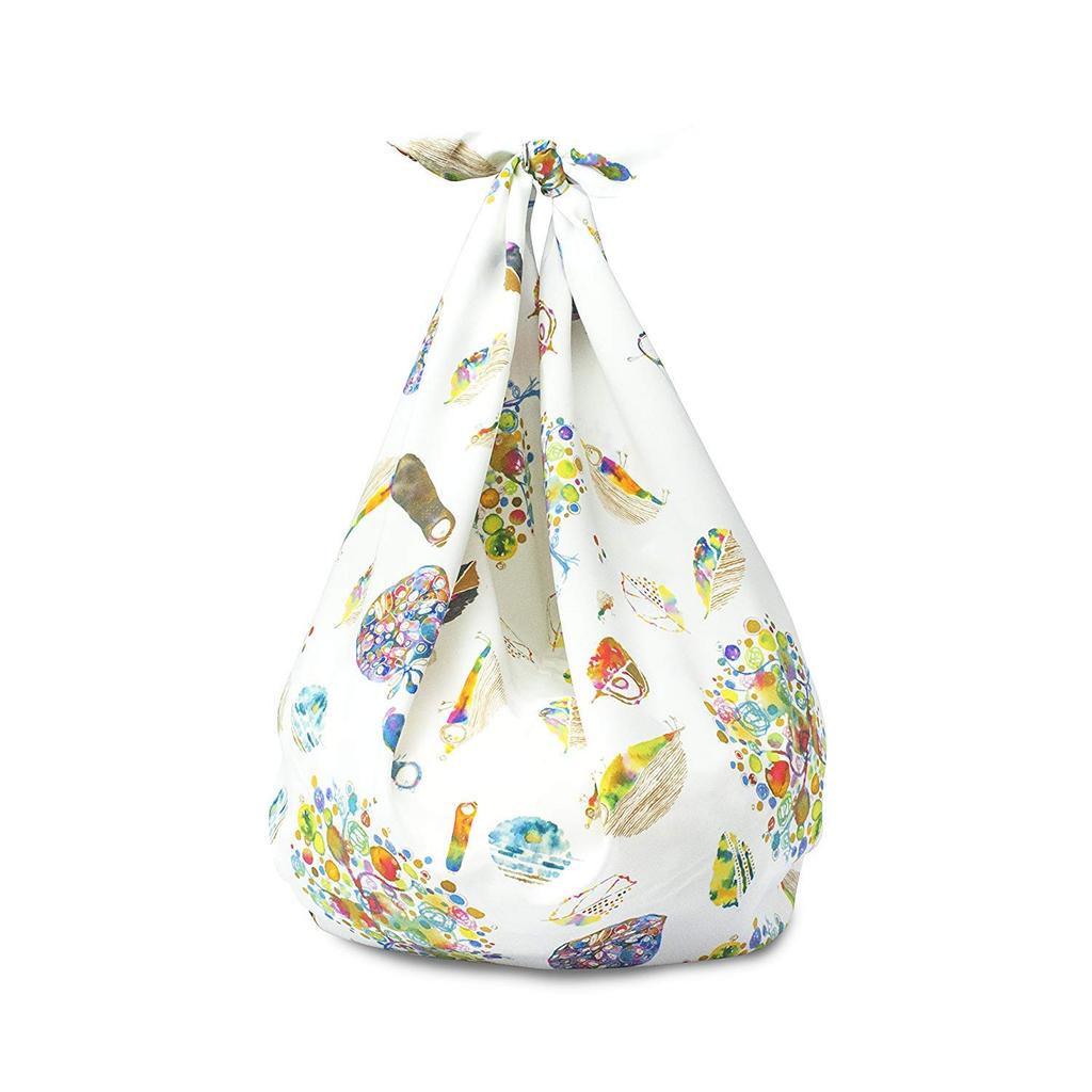 Asakura Senpu Furoshiki 96 x 96cm Asakura Senpu Ultra Nagare Plain Iroiro no Mori - Approx. Water-Repellent Furoshiki, Weave,