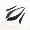 For Mazda CX5 CX-5 KF 2017 2018    ABS Front Headlight Lamp Eyelid Cover Strips Rear Light Eyebrow Trims Car Sticker