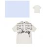 Mens Loose Fit Cotton Blend Short Sleeve T-Shirt With Cartoon Print Breathable Casual Tee Teens Adults