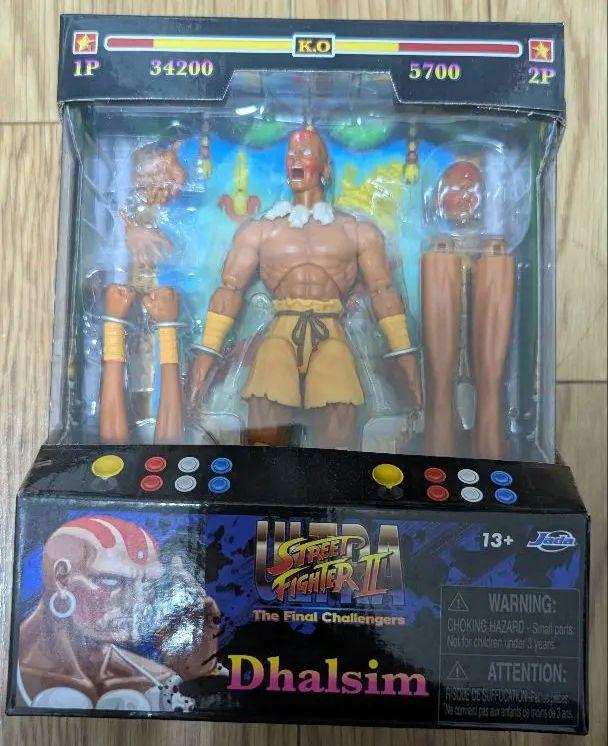 

[USED] JADA Jada Toys Street Fighter Dhalsim Figure