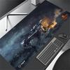 World of Tanks XXL Large Gaming Mouse Pad Black Desk Mat Non-Slip Keyboard Mousepad Stitched Edge Computer Office Table Cushion