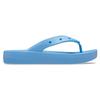 Crocs Classic EVA Platform Flip Flops Women's Blue