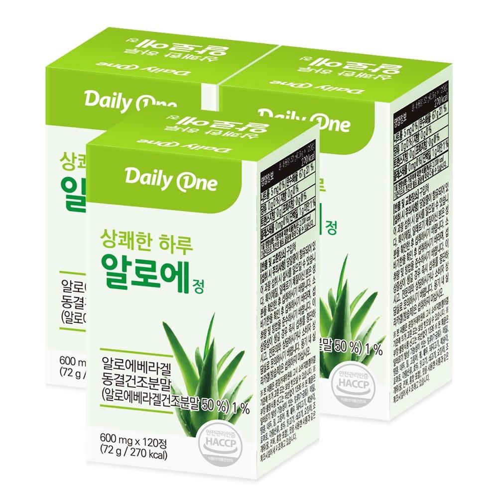 Daily One Refreshing Day Aloe Tablets 72g 3 pcs