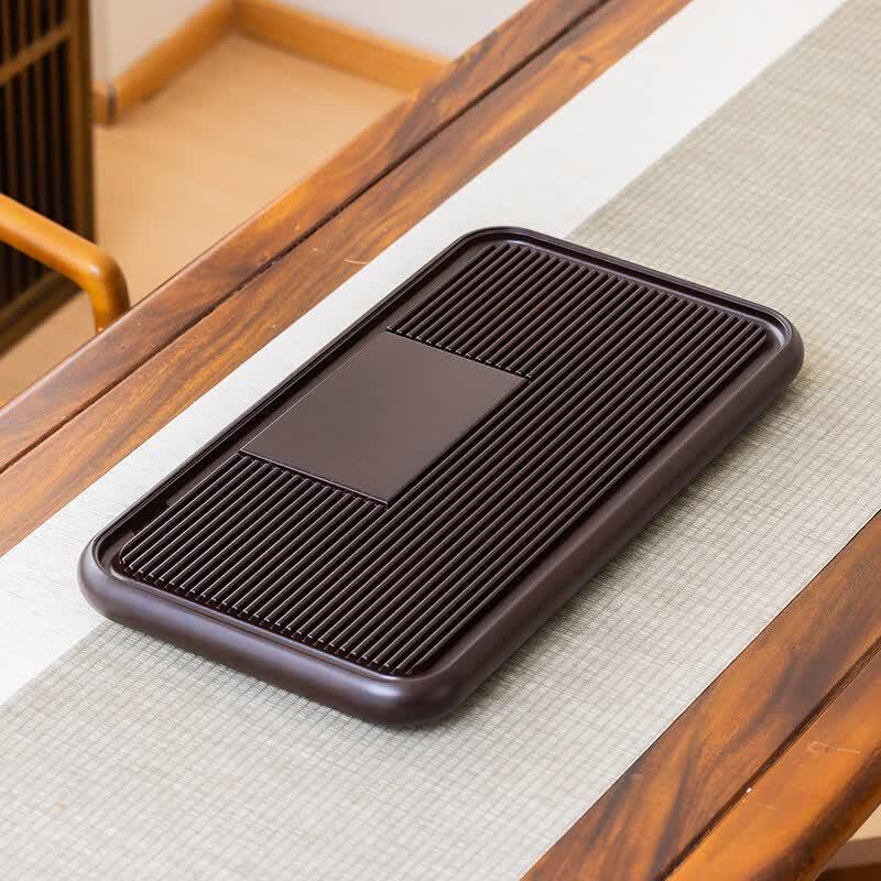 Handmade Bakelite Rectangular Drainage Tea Tray