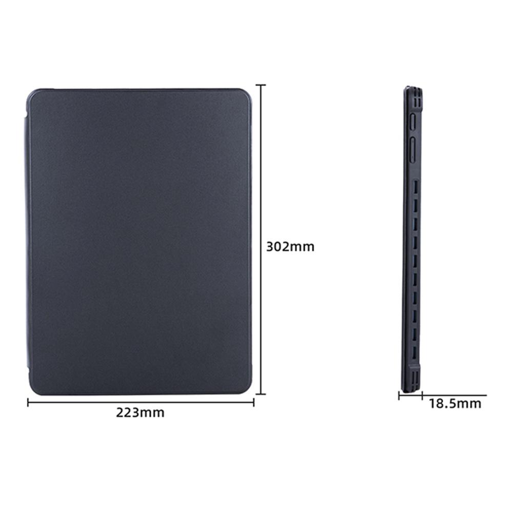 For Microsoft Surface Pro 11/10/9 Case PU Leather+Acrylic+TPU Protective Tablet Cover