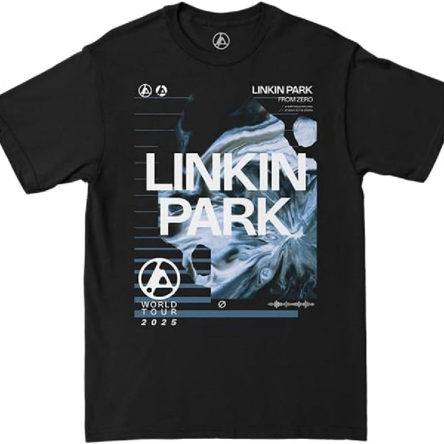 

Linkin Park From Zero Официальный мерч Футболка Jagged Tour XXXXXL чёрный