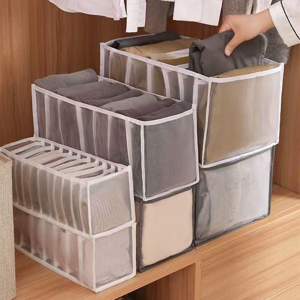 Large Capacity Underwear Storage Organizer Foldable Clothes Storage Case  Bedroom Storage