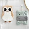 Asciugamano super assorbente per bambini Cartoon Animali Strofinaccio Asciugamano in microfibra ad asciugatura rapida Koala Elefante Ippopotamo Volpe Gufo Stile Cucina Stoviglie