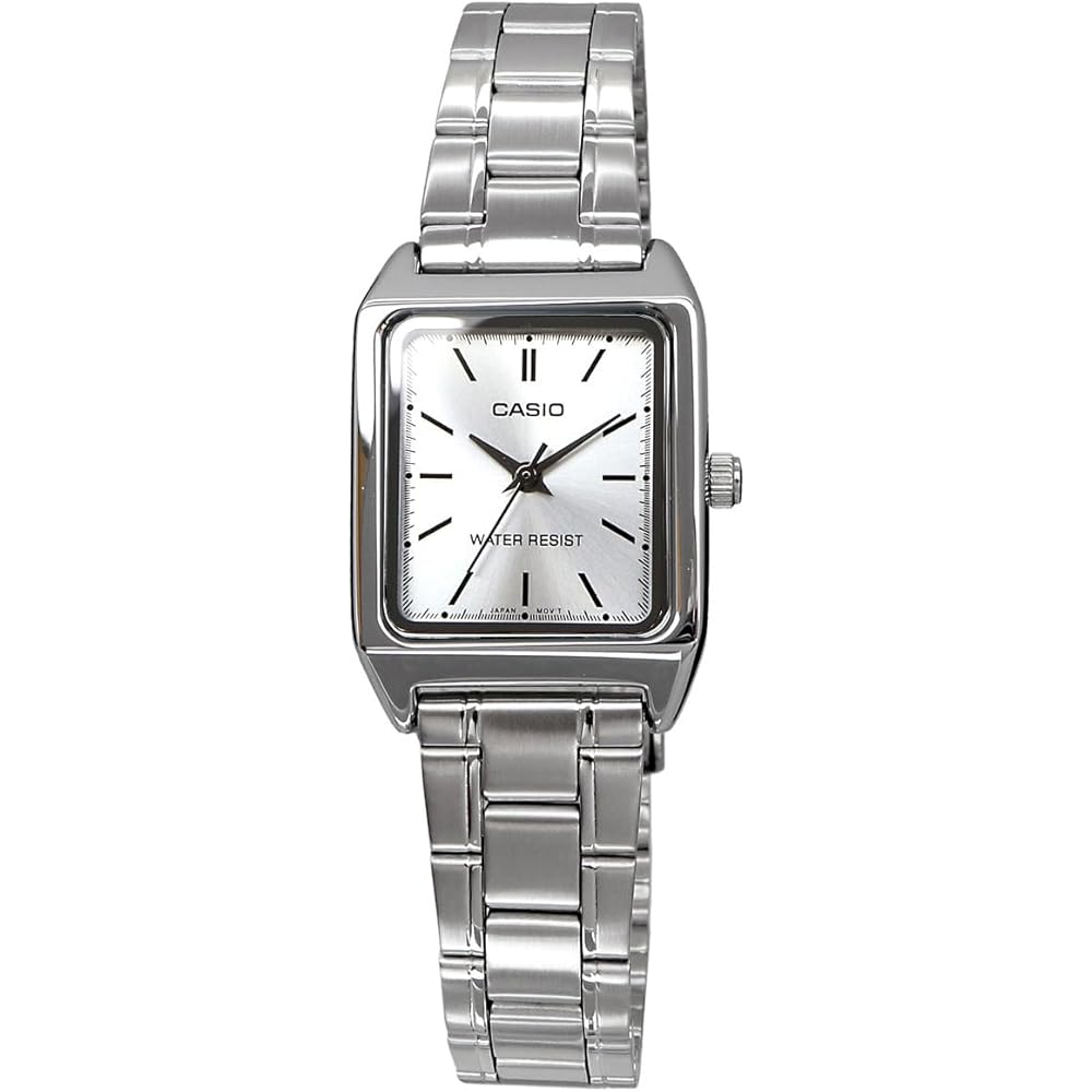 Casio Standard Quartz Women's Wristwatch LTP-V007D-7E Silver Metal Band Imported Model