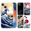 Phone Case For iPhone 15 14 13 12 Mini 11 Pro Max XS X XR 7 8 Plus Clear TPU Cover Fashion Japan The Great Wave Of Kanagawa