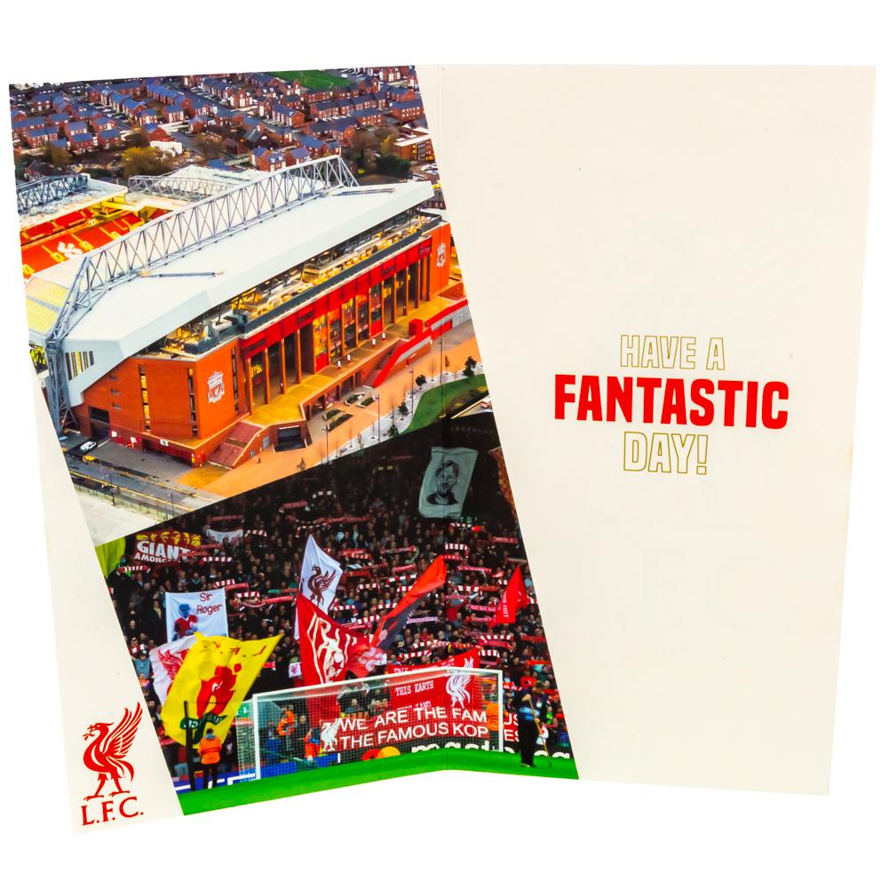 Liverpool FC Customizable Birthday Card
