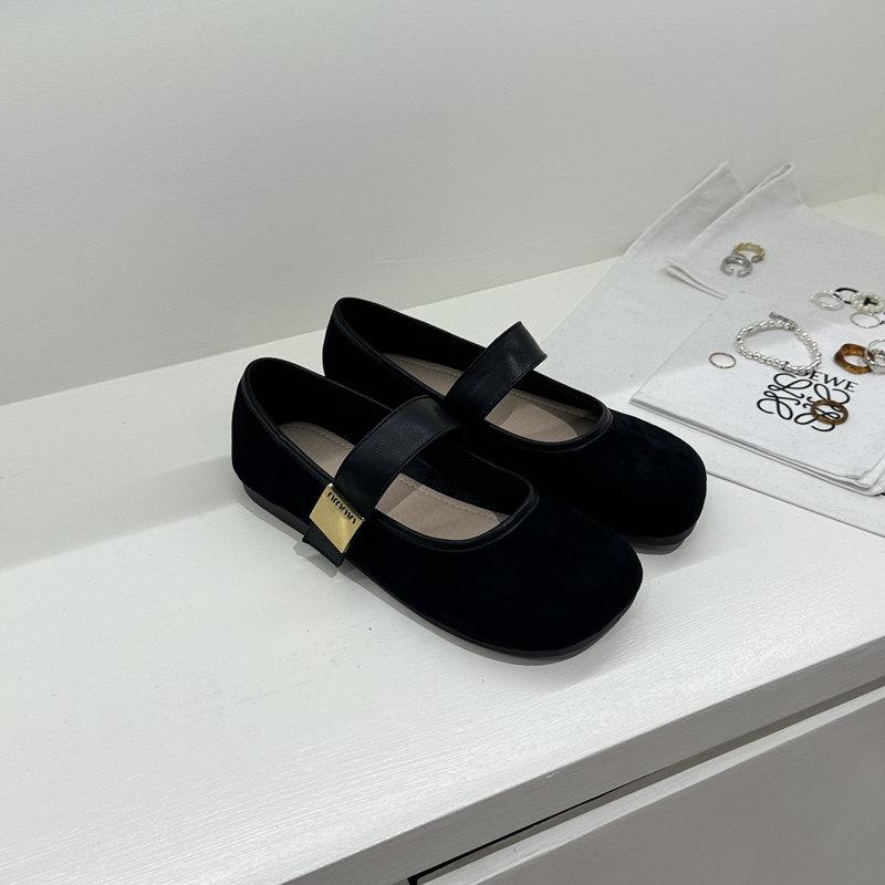 

Ретро матовые анти-велюровые кожаные туфли на плоской подошве женские новые туфли Мэри Джейн с носком «манго», не требующие особого ухода, супермягкие маленькие кожаные туфли 40 чёрный