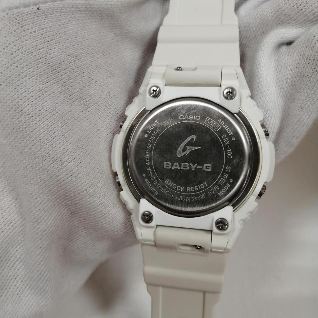 Used CASIO WHT/BAX-100 BABY-G