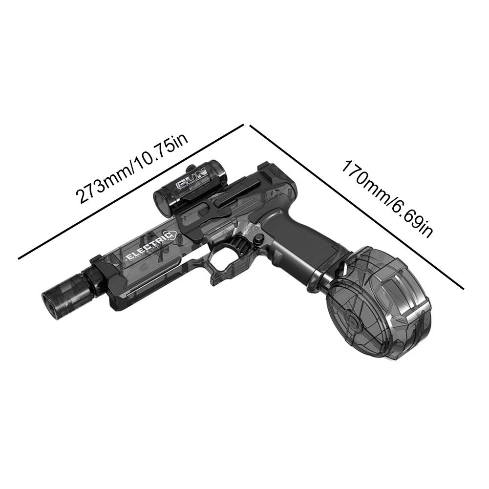 Automatické stříkací pistole 26 FT Automatická vodní pistole Vodní pistole Blaster Soaker pro děti Dospělí Hračka na letní párty u bazénu