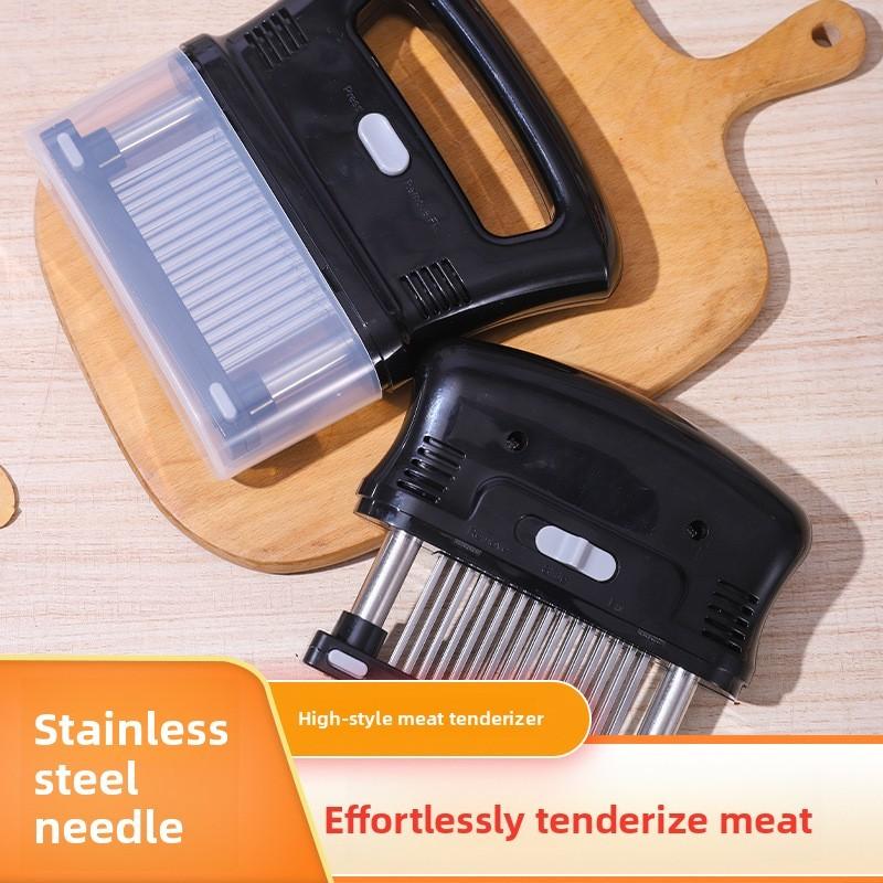 Stainless Steel Tenderizer Tool With Detachable Parts For Cooking And Barbecue