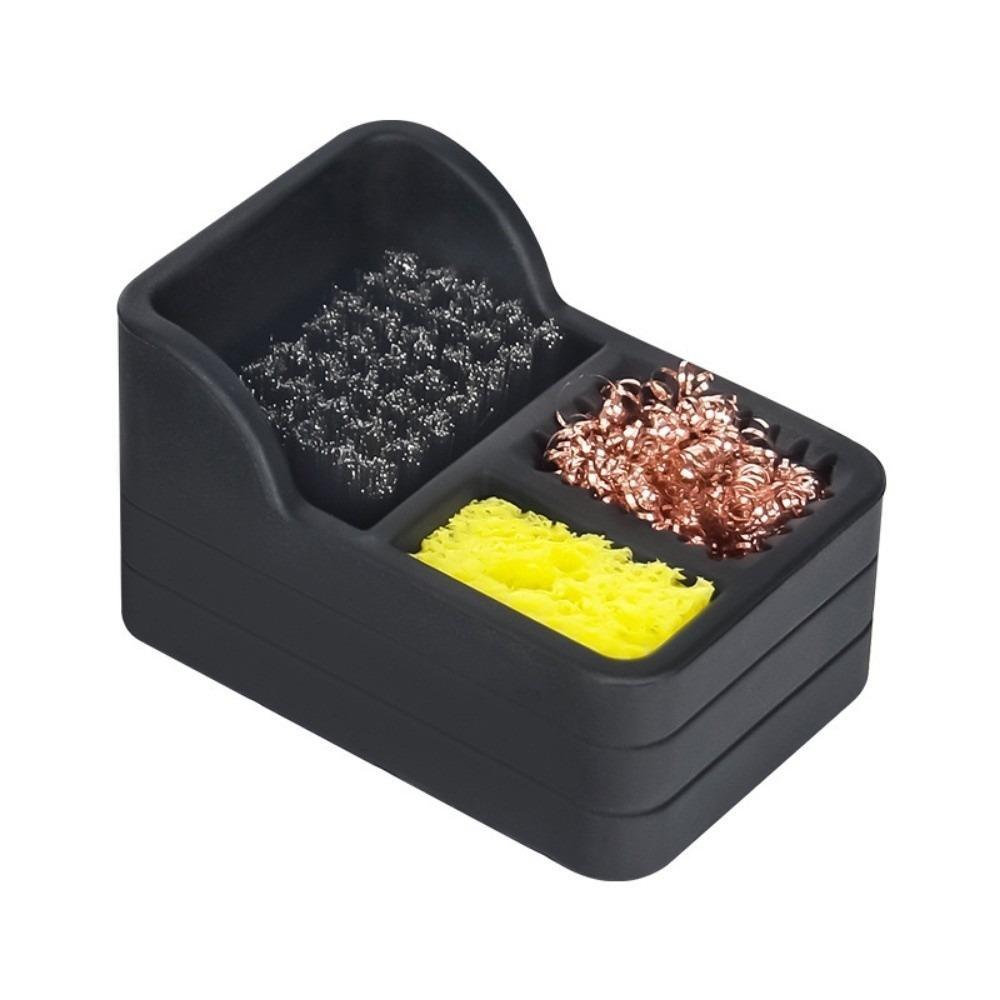 Silicone Tin Slag Cleaning Kit Copper Tin Slag Remove Tool Soldering Iron Tip Cleaner  School Labs