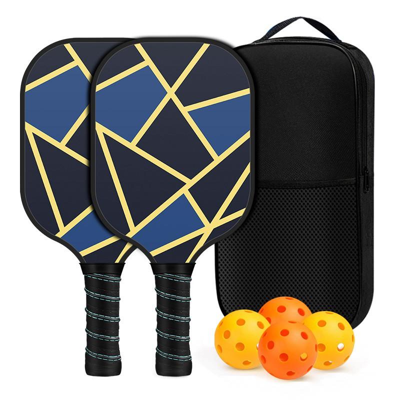 Pickleball Paddle Pro-Grade Glass Fiber Racket Same Style Complete Set Advanced Players