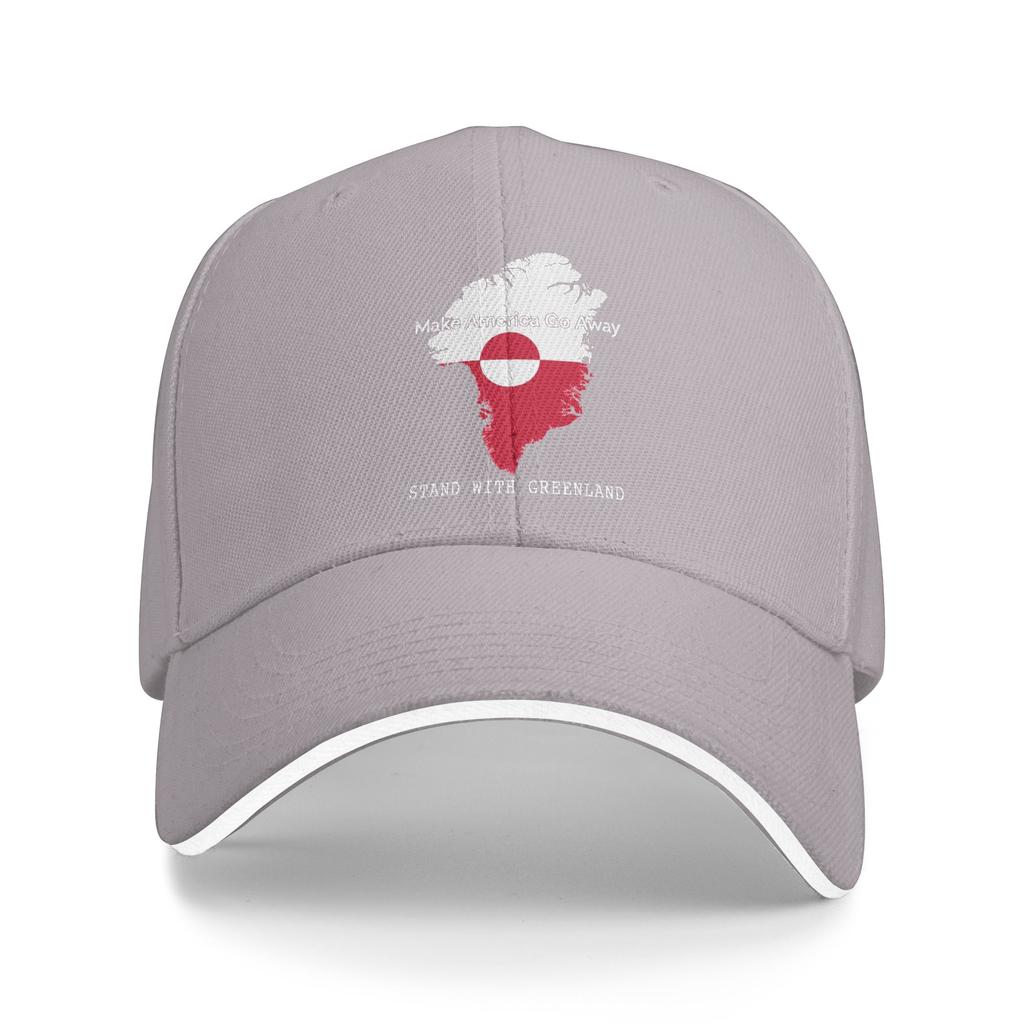 Summer Make America Go Away Greenland Suppport Baseball Cap Sun Hip Hop Hats Men Women Sunscreen Baseball Caps