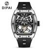 Skeleton Automatic Mechanical Watch for Men Hollow Out Wristwatch Business Sports Male Watch Accept  ODM