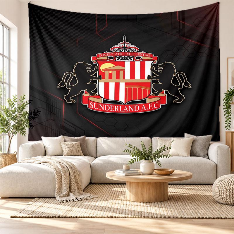 Sunderland Wall Tapestry, Soft Fabric Wall Hanging, Decorative Backdrop For Bedroom Home Wall Art