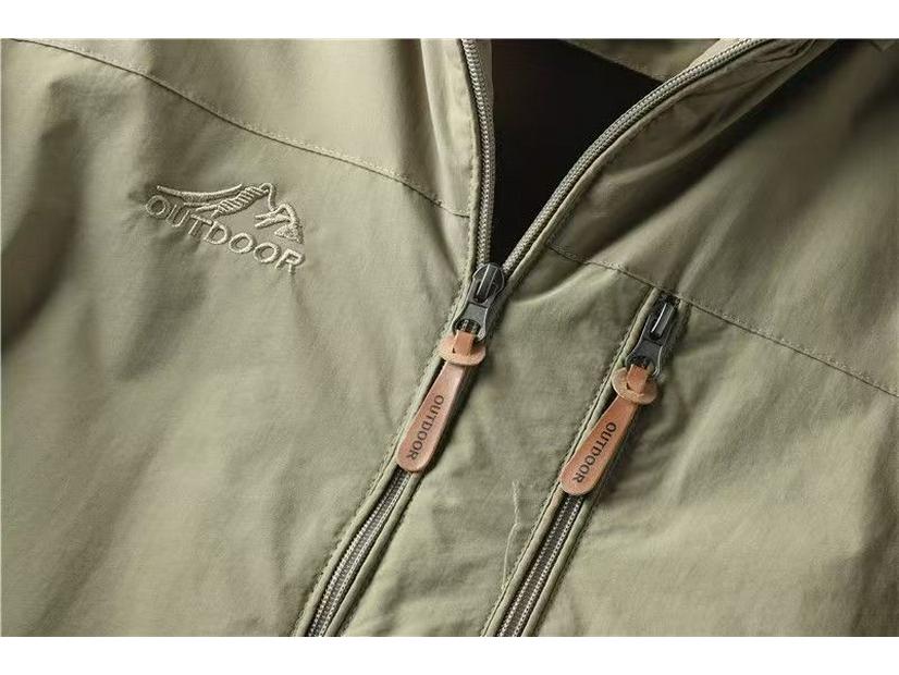 Men's High-Density Windproof Waterproof Winter Fleece-Lined Thickened Outdoor Jacket