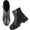Shoetopia Casual Side Chain Detailed Black Boots For Women & Girls /Eu38