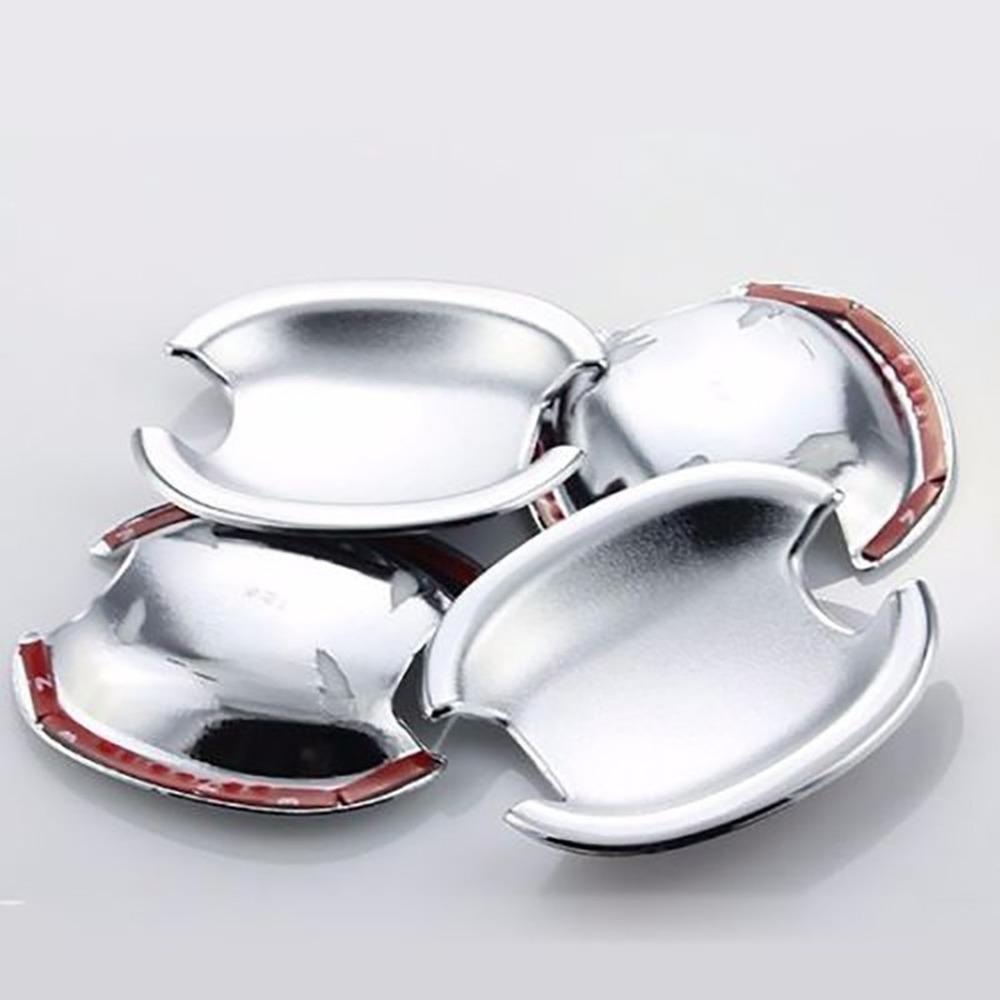 Car Upgrade Chrome ABS Door Handle Bowl Cover For Chevrolet Captiva 2008-2018 Opel Antara Exterior Protection Trim