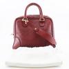 Loewe Amazona 75 Handbag Repeat Anagram 2WAYShoulder Red Calfskin Women Used