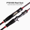 RAINBOW SWORD Spinning Casting Fishing Rod Fuji Ring F Action Lure Rod High Carbon Bass Pike Rod Fishing Rod