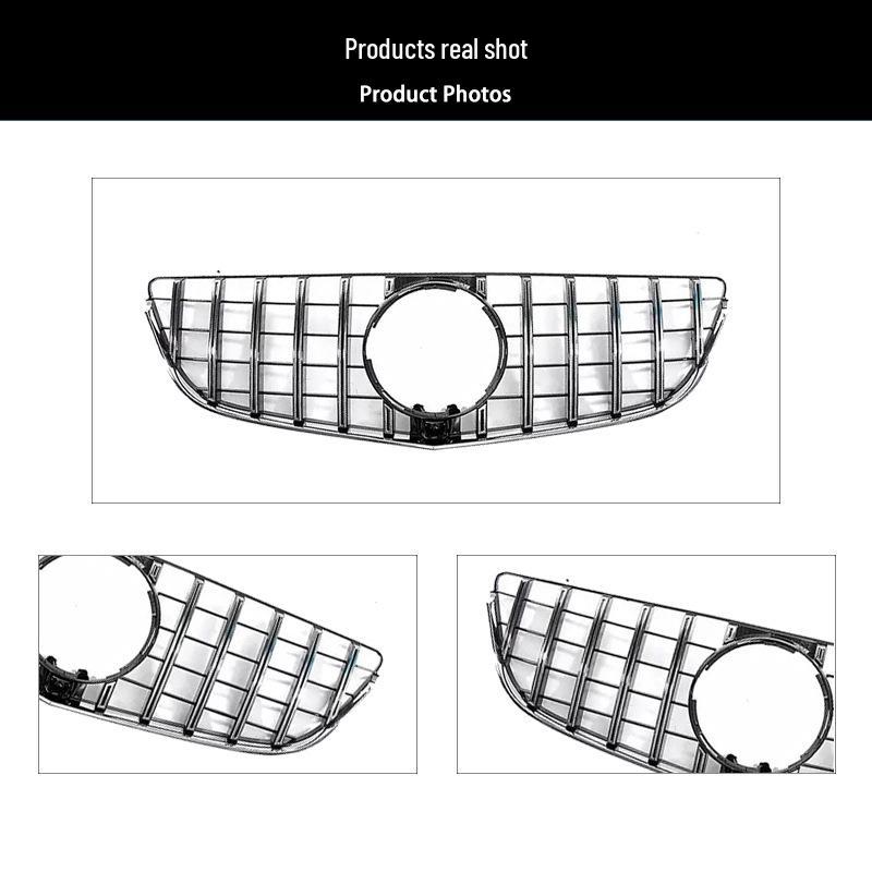 2014-2016 Mercedes E-Class W207 GT Silver Grille Replacement