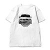 BMW Three Series Short-sleeved Modified Car Clothes E30 F80 M3power Classic Performance Car Trend Pure Cotton T-shirt