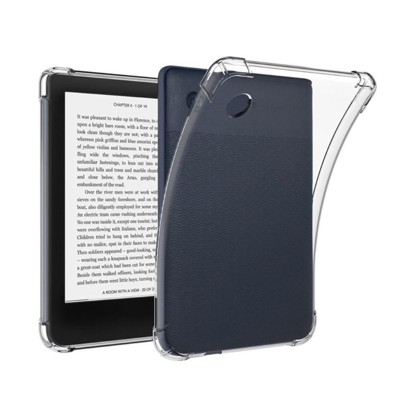 Transparent TPU Soft Back Cover Protective Shell Shockproof Case Back Cover Replacement for Clara 6inch eBook