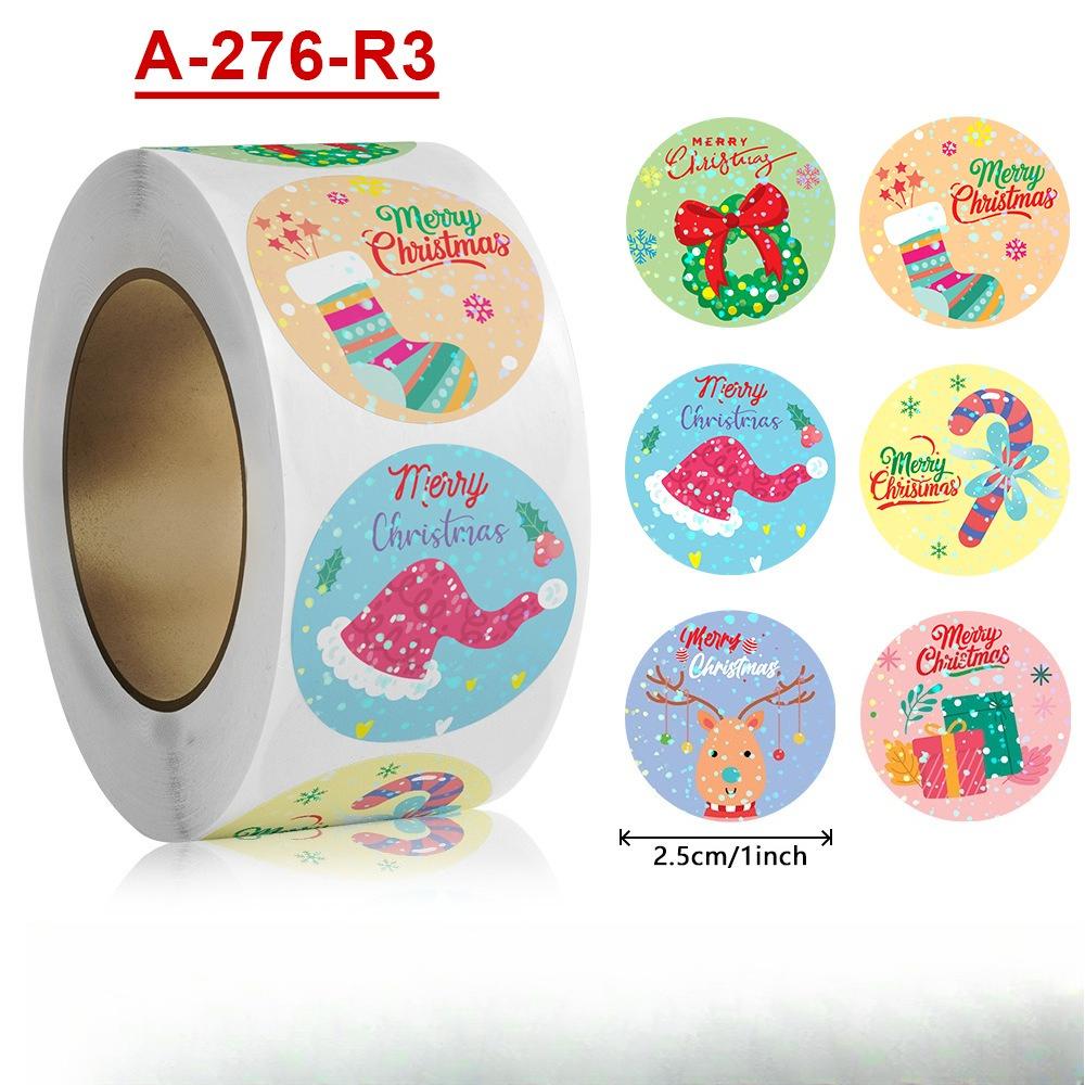 Multi-Use Christmas Stickers - For Kids Gifts Food And Sealing Decor