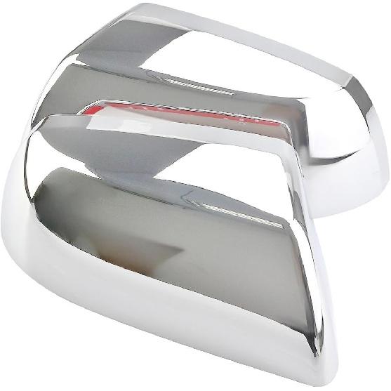 Chrome Mirror Covers Caps Fit for 2007-2019 Toyota Tundra 2008-2014 Toyota Sequoia