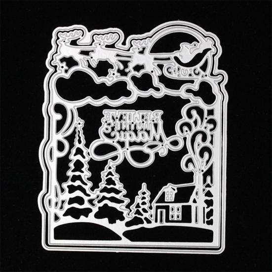 Christmas Sleigh Tree Metal Cutting Dies DIY Scrapbook Emboss Paper Cards Craft
