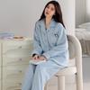Coral Fleece Pajamas Women'S Autumn And Winter Winter Fleece Warm Suit Flannel Thickened Loungewear