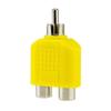 RCA Male to Female Audio Plug Audio Adapter Audio Cable Y Adapter Connectors Plugs RCA to 2 RCA