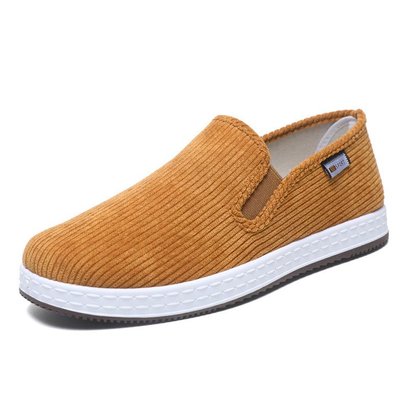 Lazy shoes cloth shoes men's breathable non-slip casual shoes low-top youth shoes driver driving shoes