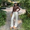 2025 Autumn Low Waist Micro Flare Slimming Jeans for Women