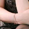 Mezmic Moissanite Baguette Line 925 Silver Bangle
