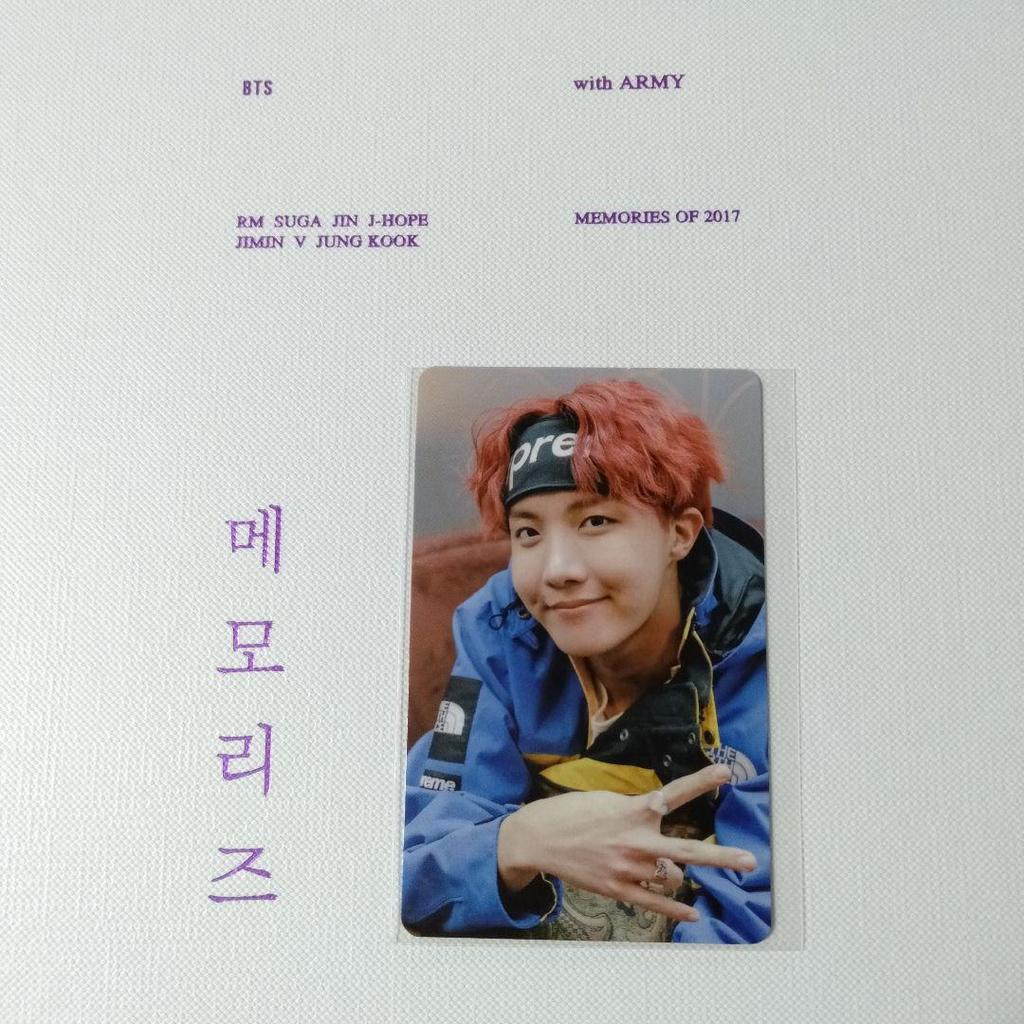 [USED] BTS MEMORIES 2017 Trading Card J-Hope