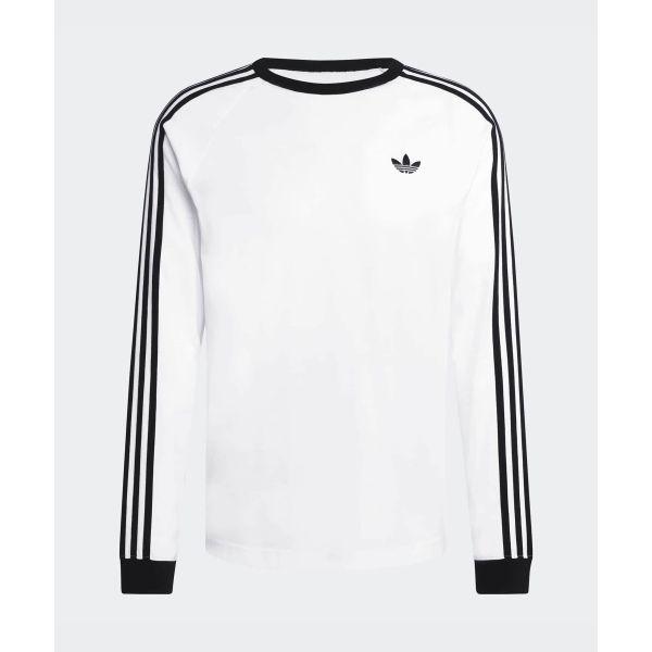 adidas Originals Three Stripes Soft Comfortable Crew Neck Long Sleeve T-Shirt Men Tops KE3545
