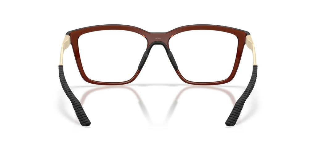 Oakley eyeglasses 0OX8191 ENIGMA MASS TRANS DARK AMBER 55mm frame